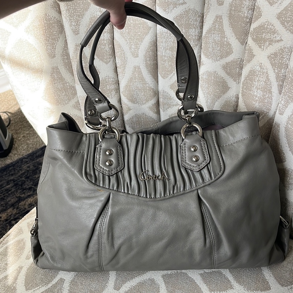 Leather Coach Purse